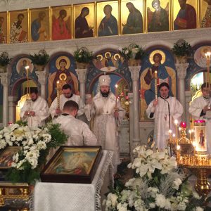 Епископ Антоний совершил всенощное бдение Епископ Антоний совершил всенощное бдение
